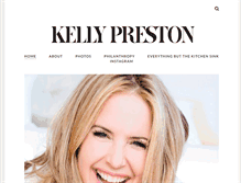 Tablet Screenshot of kellypreston.com